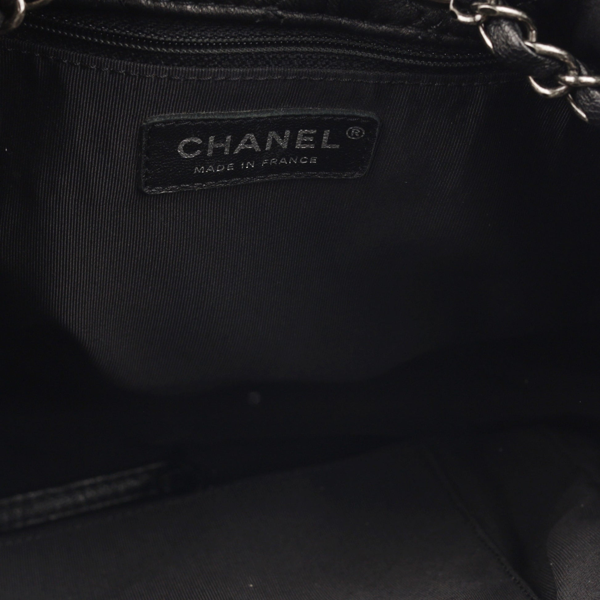 Chanel Goatskin and Suede Bucket Bag