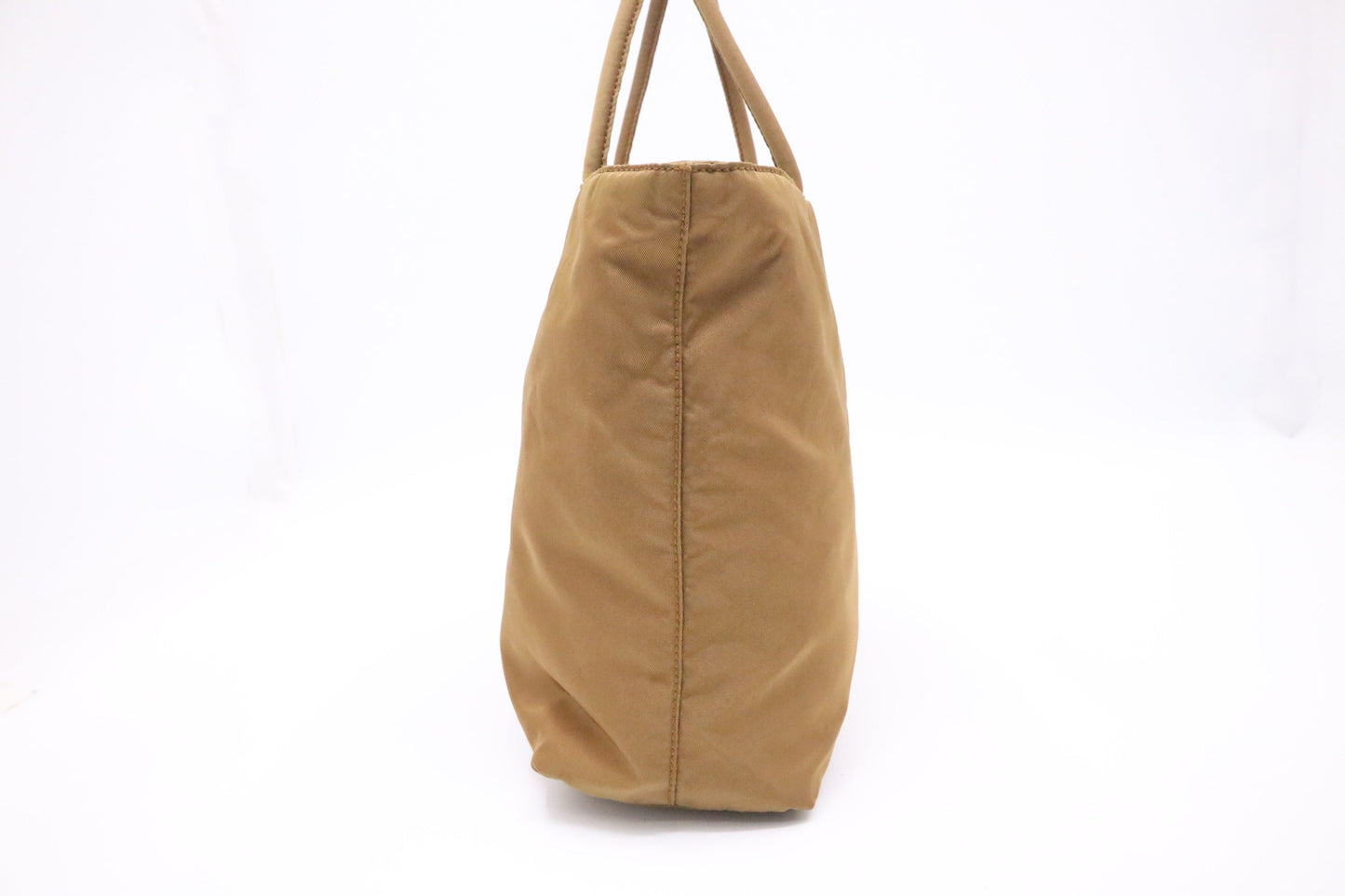 Prada handbag in Bronze Nylon Canvas
