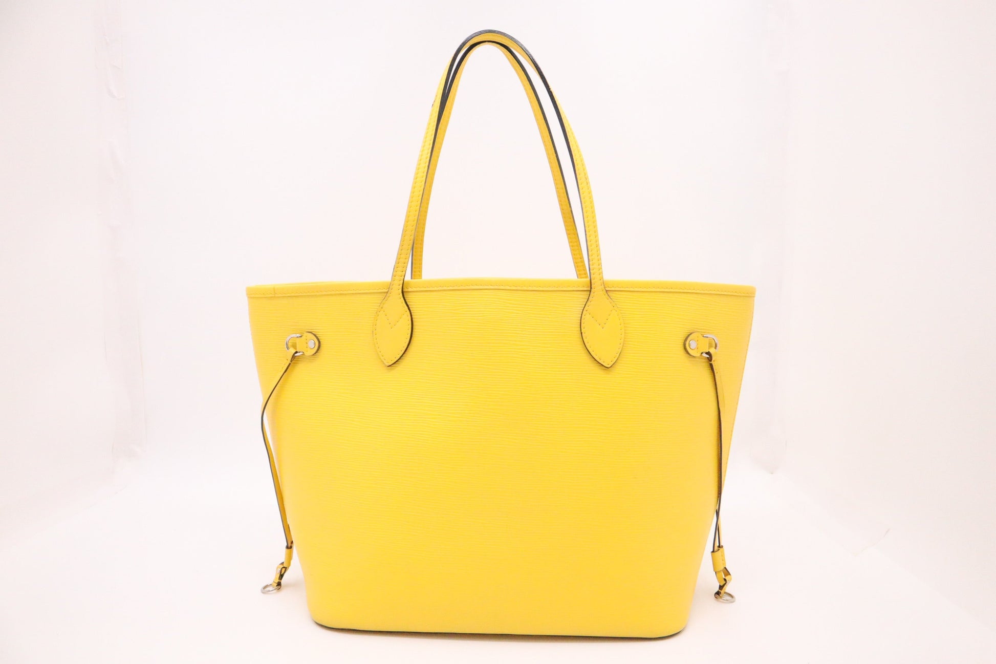 Louis Vuitton Neverfull MM in Yellow Epi Leather
