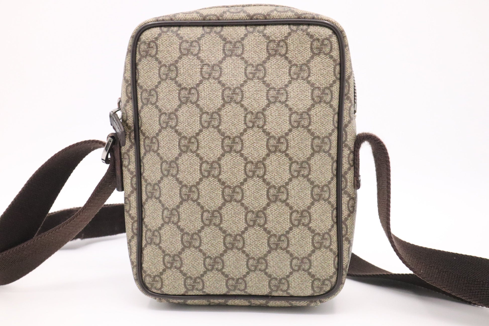 Gucci Small Crossbody in GG Supreme Canvas