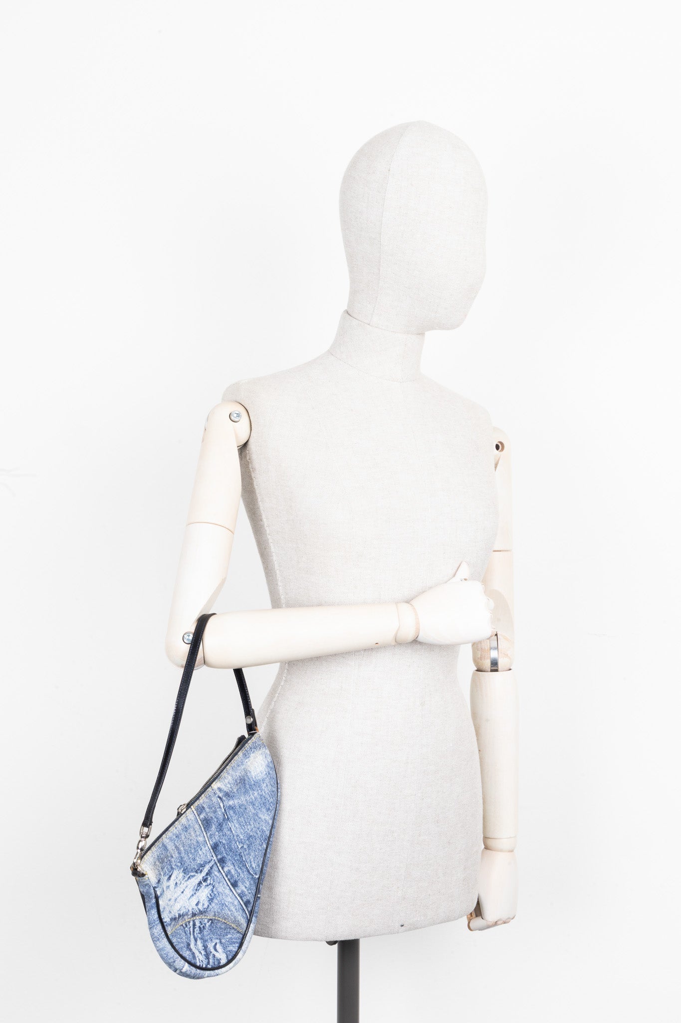 CHIRSTIAN DIOR Saddle Bag Denim