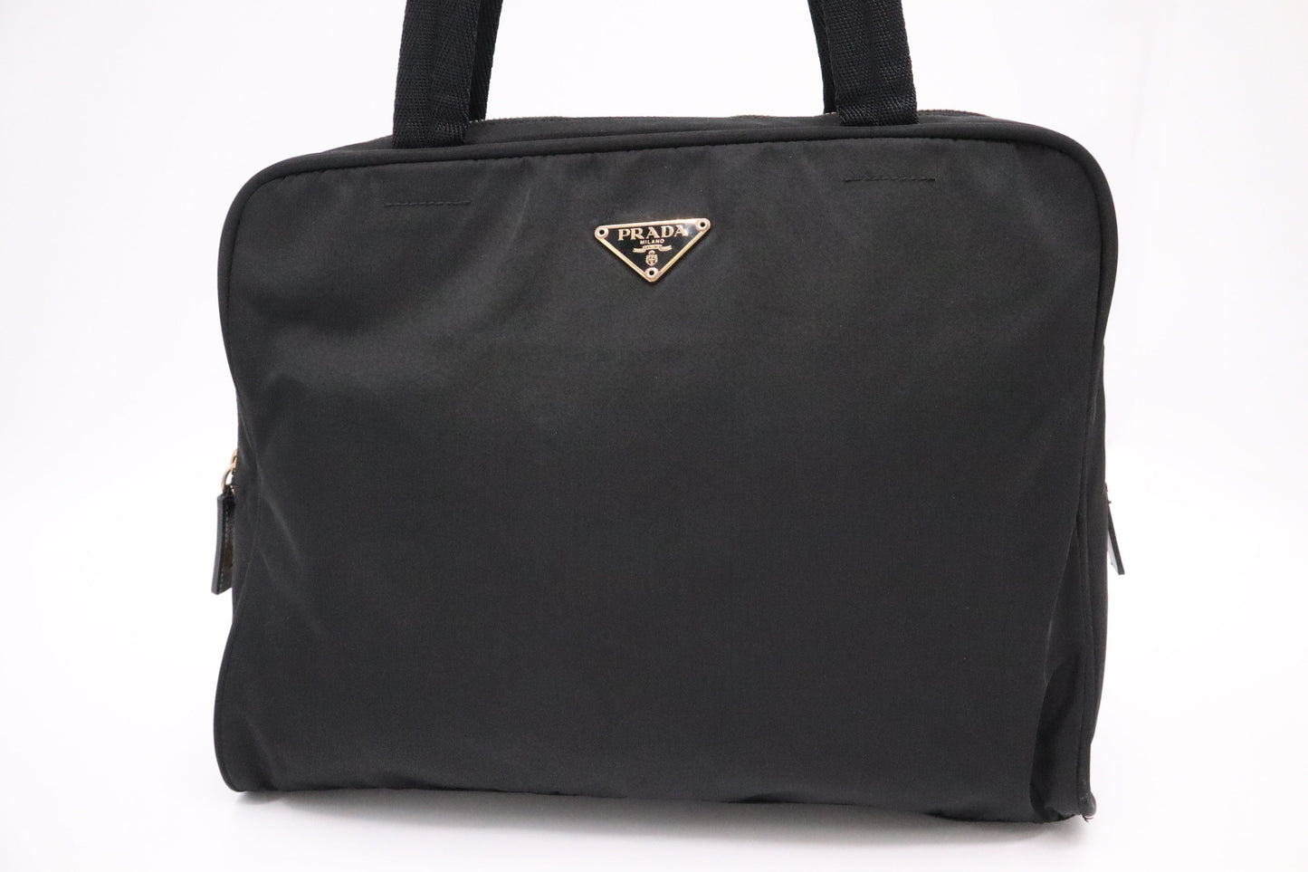 Prada Shoulder Bag in Black Nylon - Style 2