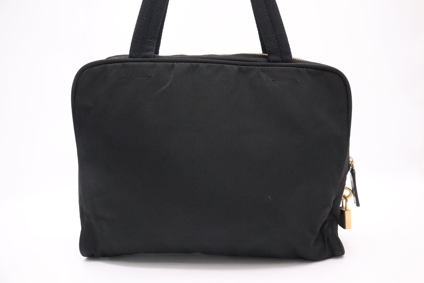 Prada Shoulder Bag in Black Nylon - Style 2