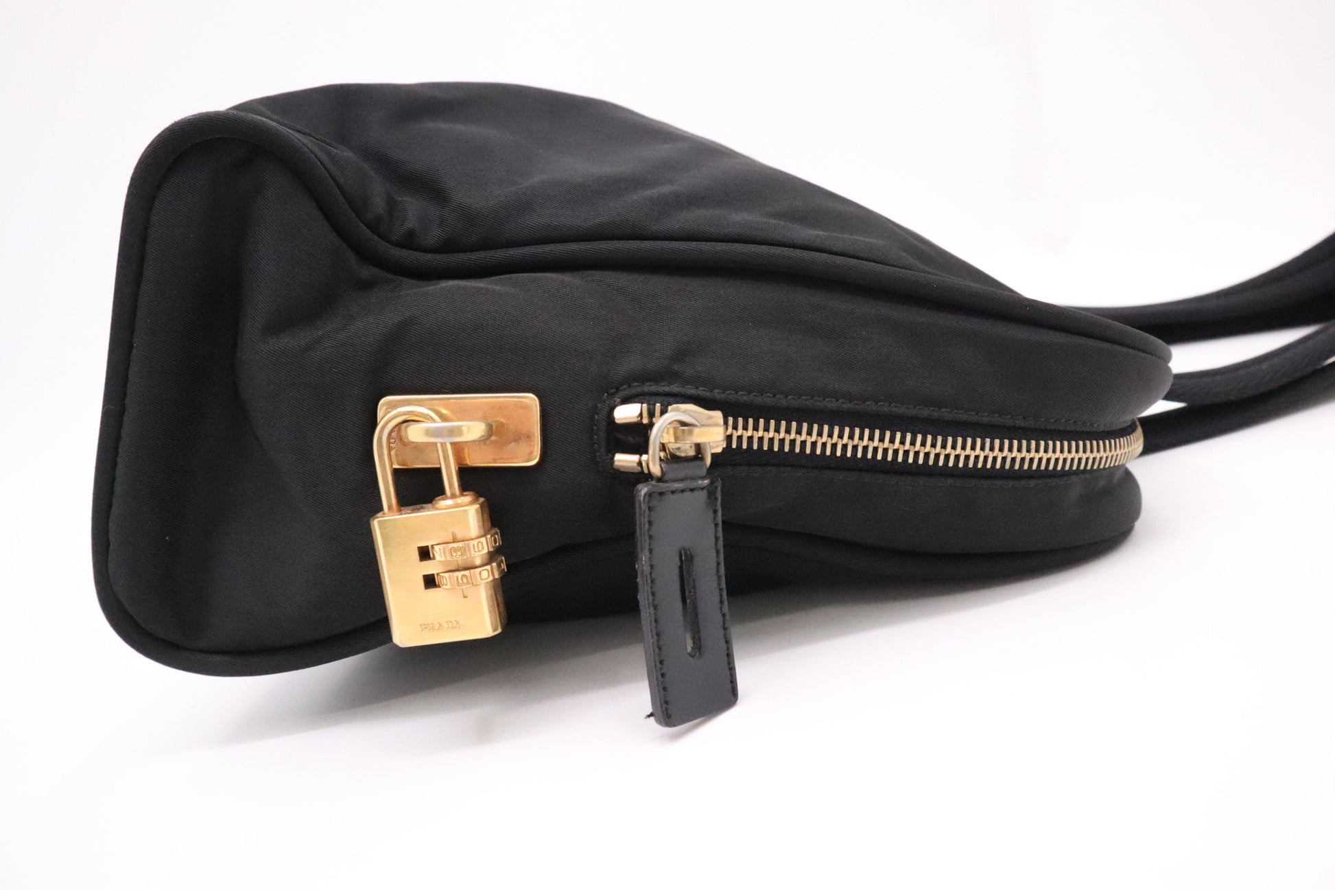 Prada Shoulder Bag in Black Nylon - Style 2