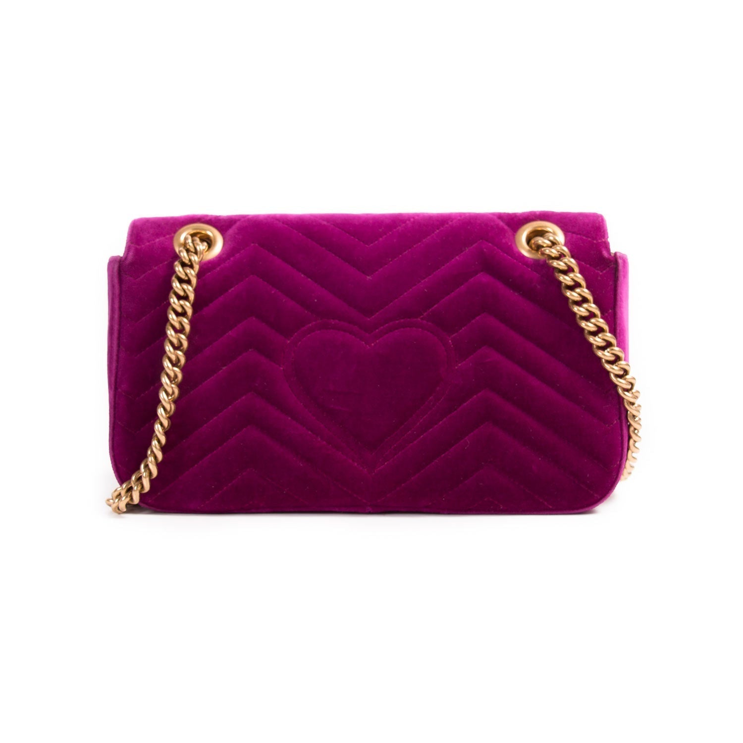 Gucci GG Marmont Leather Chain Shoulder Bag Style 19