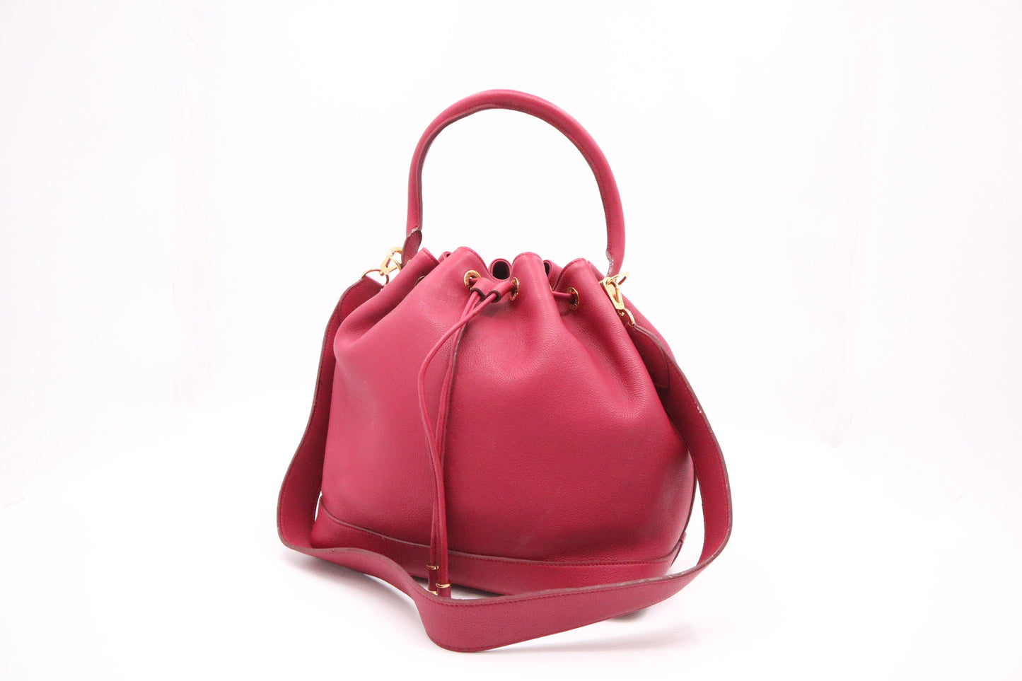 Louis Vuitton Noe in Magenta Taurillon Leather