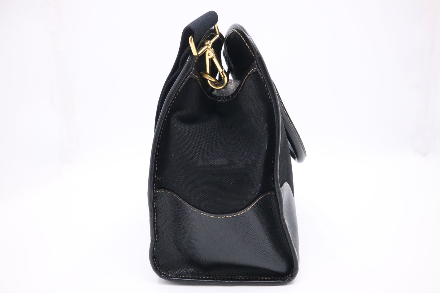 Prada 2-Way Bag in Black Canvas