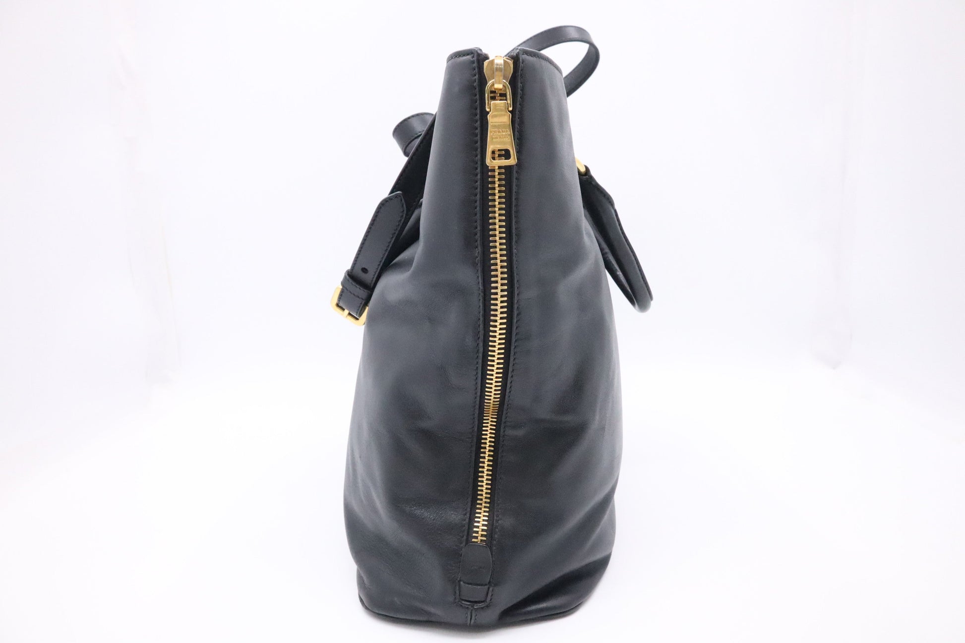 Prada 2-Way Bag in Black Leather