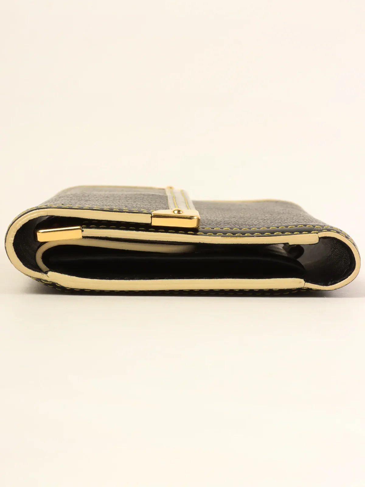 LOUIS VUITTON 2005 Made Porte Tresor International Black