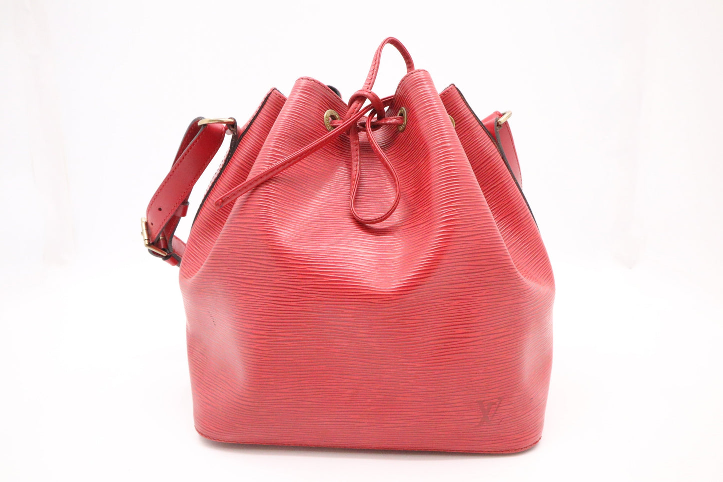Louis Vuitton Petit Noe in Red Epi Leather