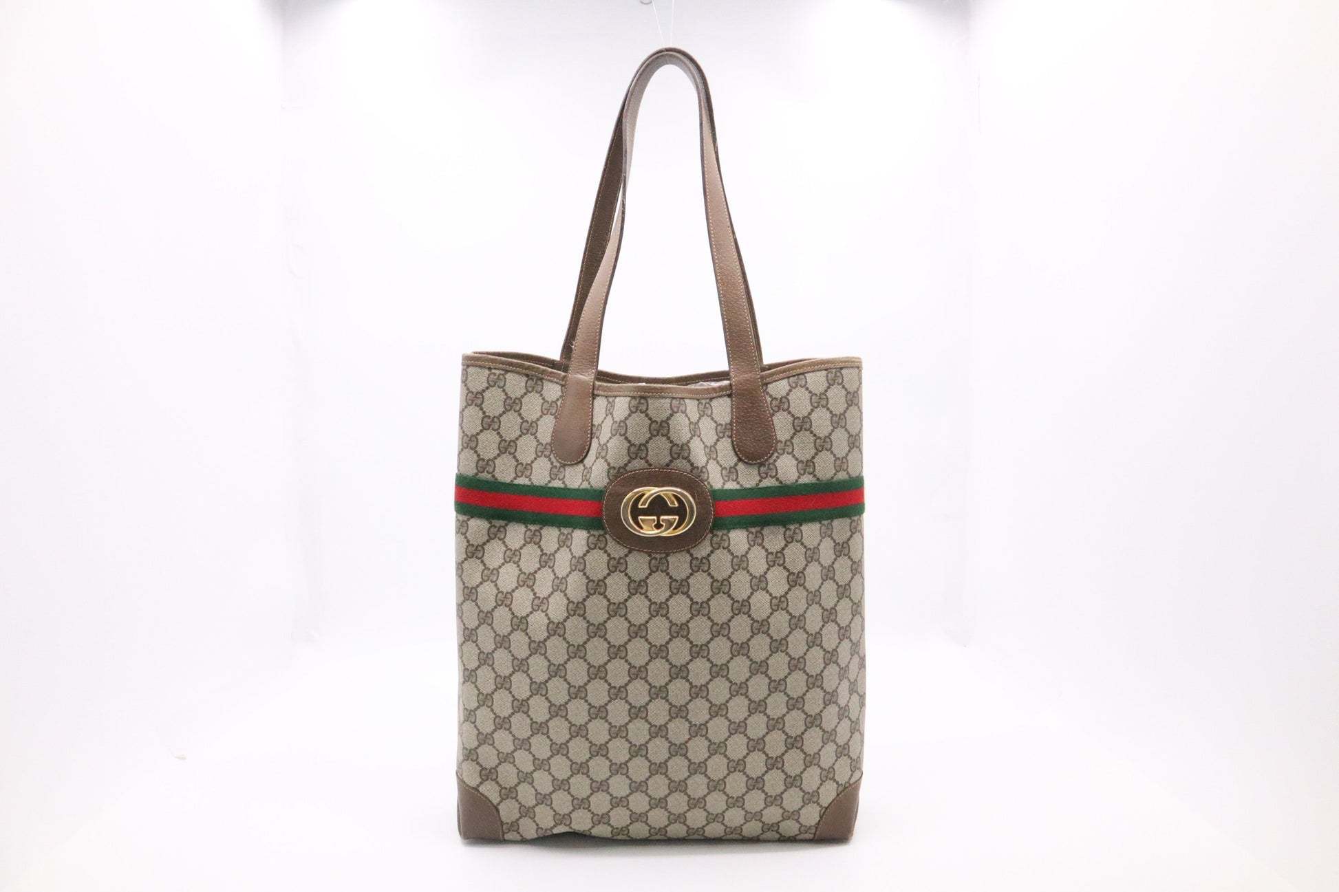 Gucci Sherry Tote in GG Canvas