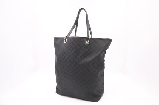 Gucci Tote Bag in Black Nylon Canvas