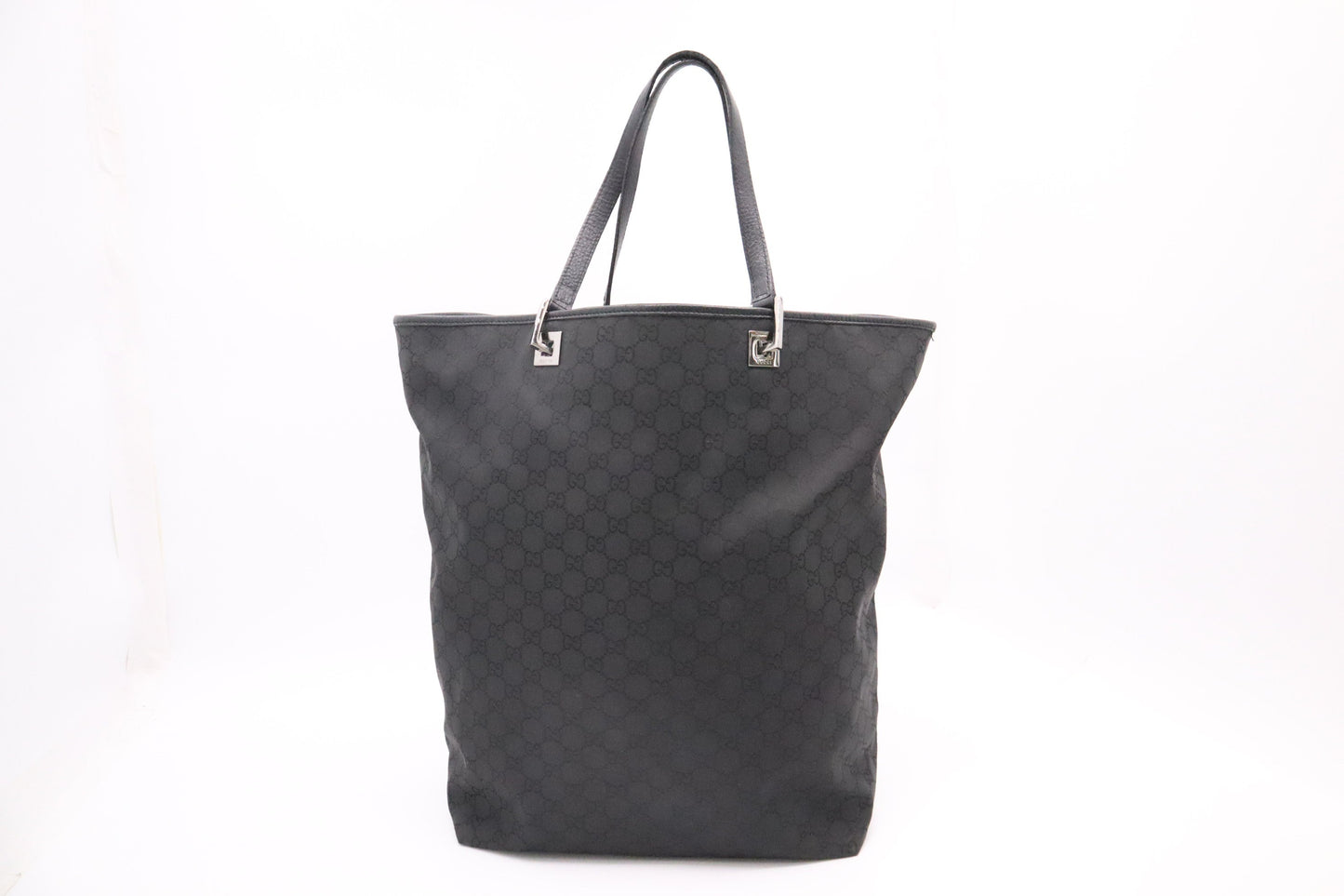 Gucci Tote Bag in Black Nylon Canvas