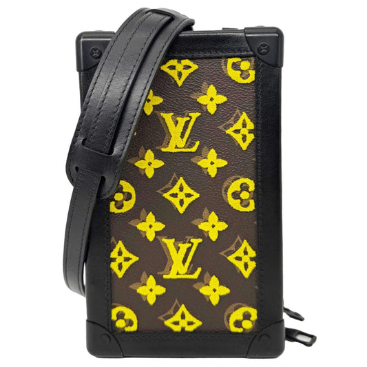 LOUIS VUITTON Vertical Soft Trunk Monogram Tuffetage Crossbody Bag Multicolor