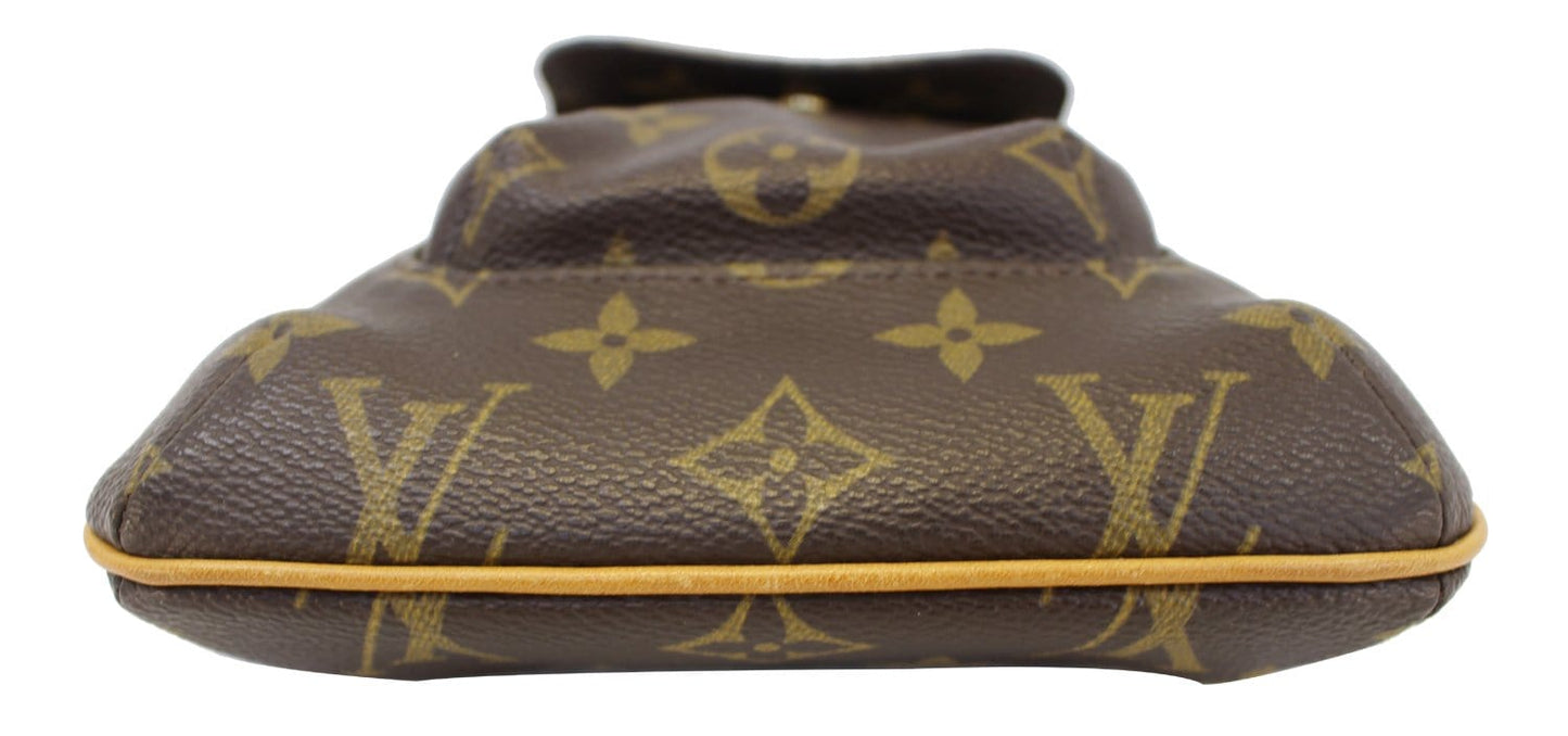 LOUIS VUITTON Monogram Canvas Partition Clutch Bag