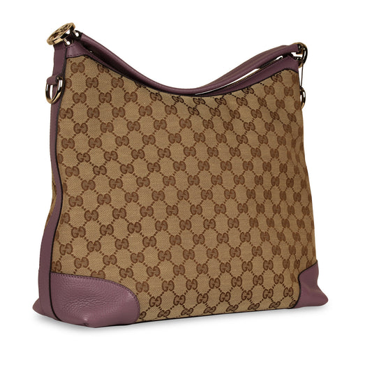 Gucci Canvas Hobo Tote