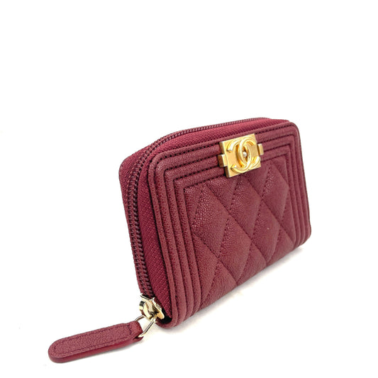 Chanel Boy O Coin Purse CC Wallet