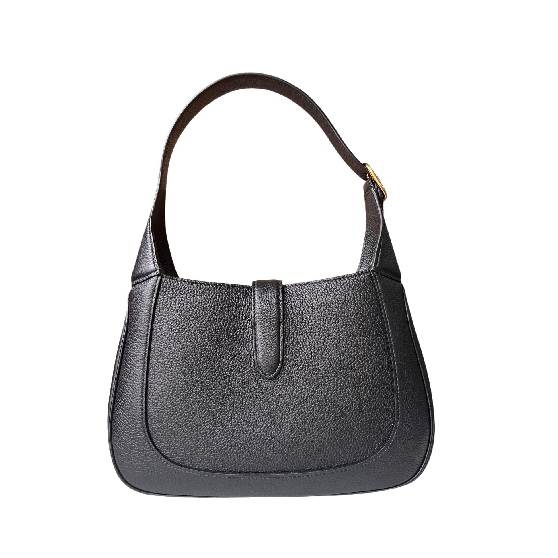 Gucci Jackie 1961 Black Pebbled Leather Bag Small