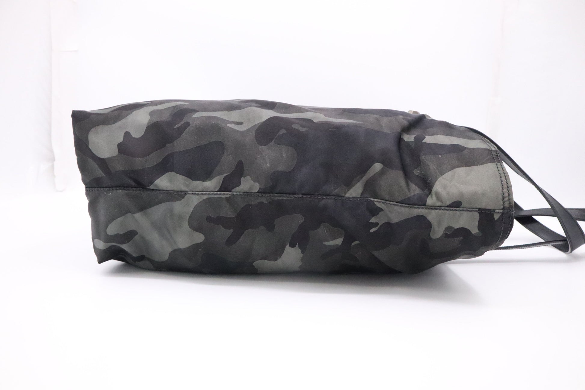 Prada Tote in Green Camouflage Nylon