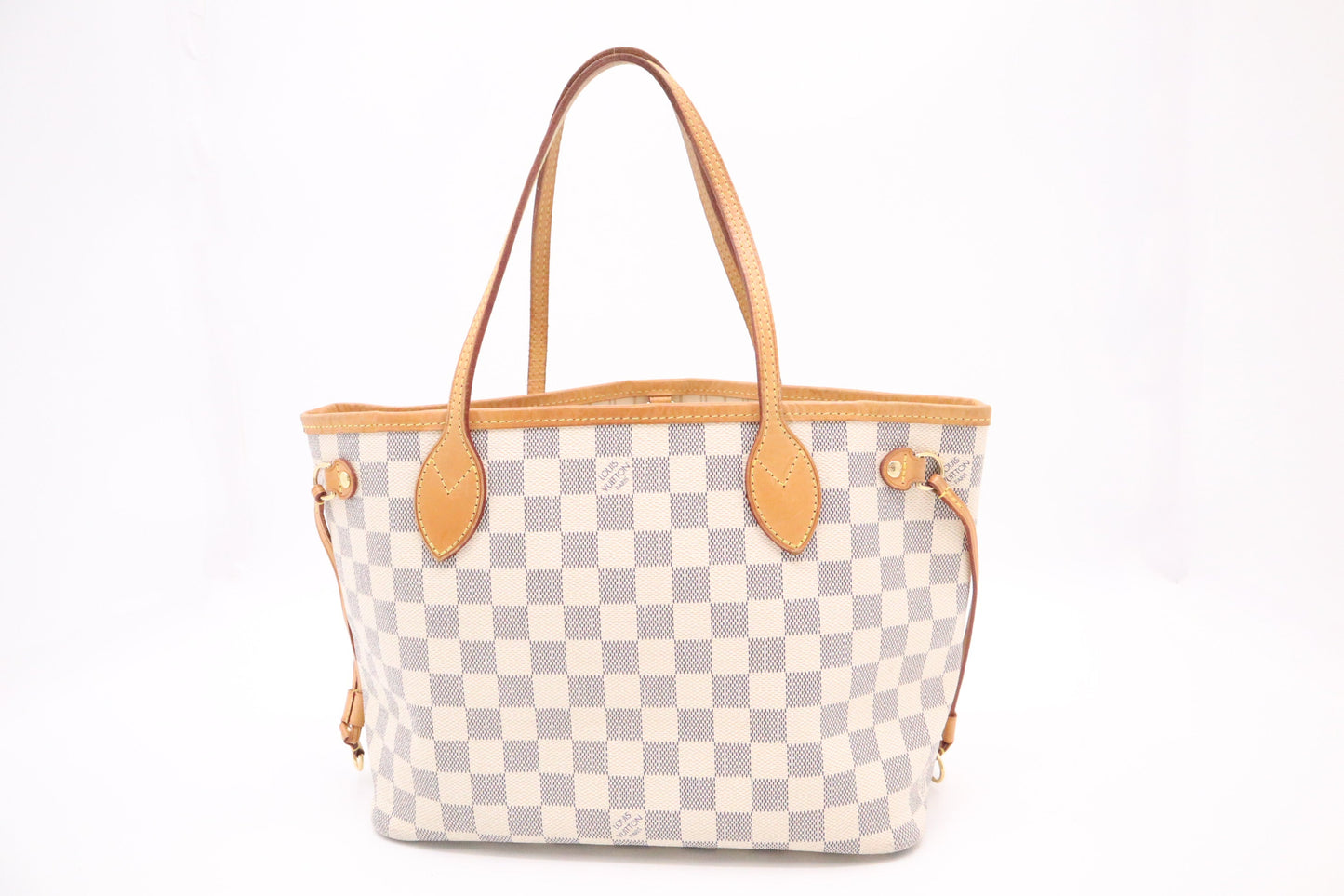 Louis Vuitton Neverfull PM in Damier Azur Canvas