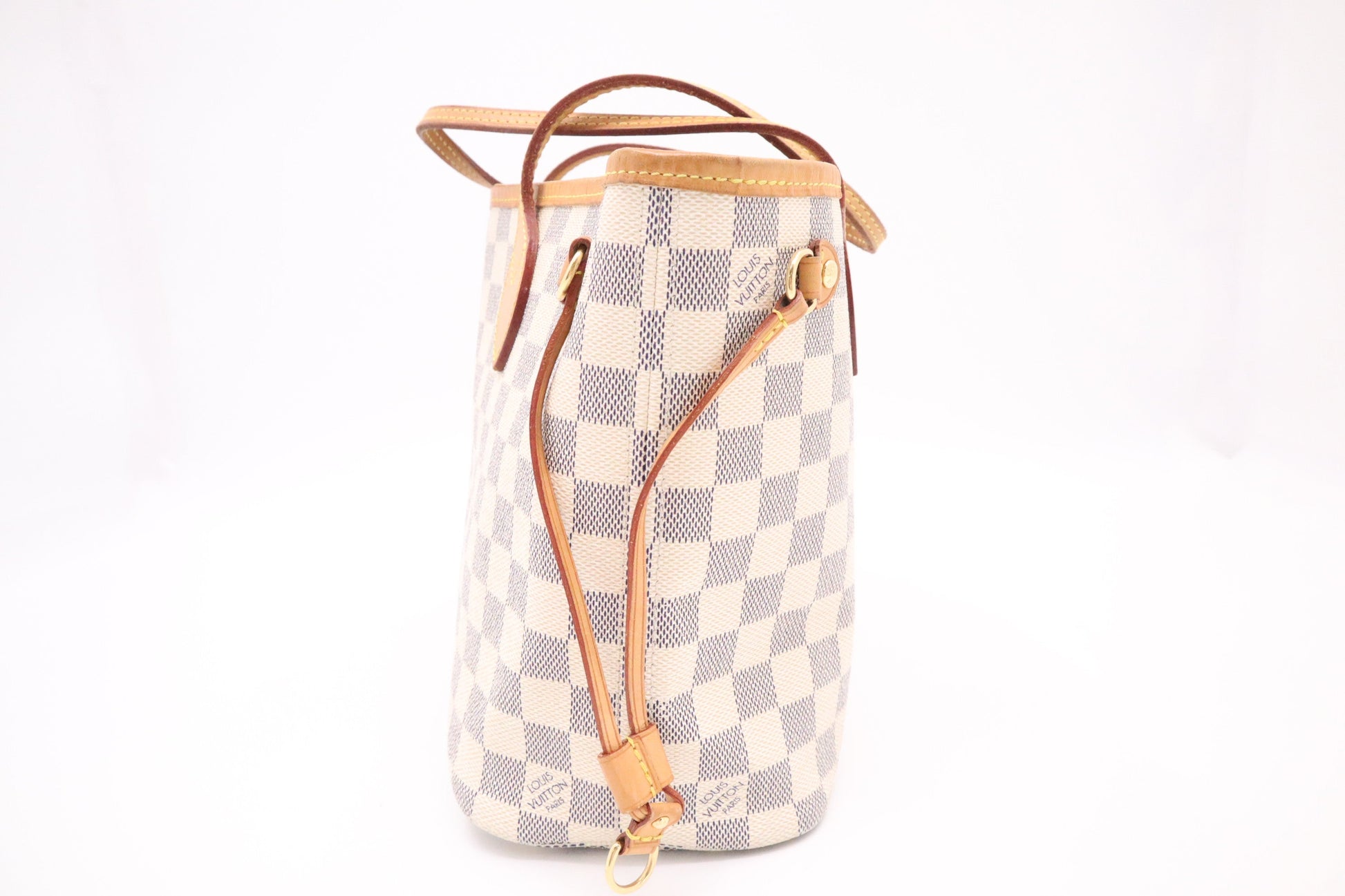 Louis Vuitton Neverfull PM in Damier Azur Canvas
