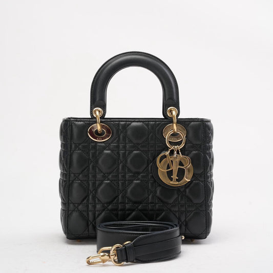 Dior Lady Dior Small Bag Black Cannage 2019