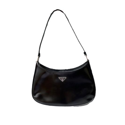 Prada Cleo Black leather shoulder bag