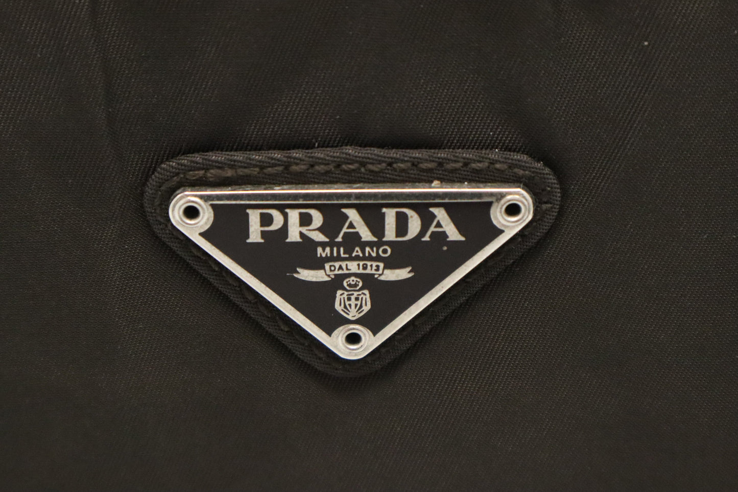 Prada Business Bag in Brown Nylon