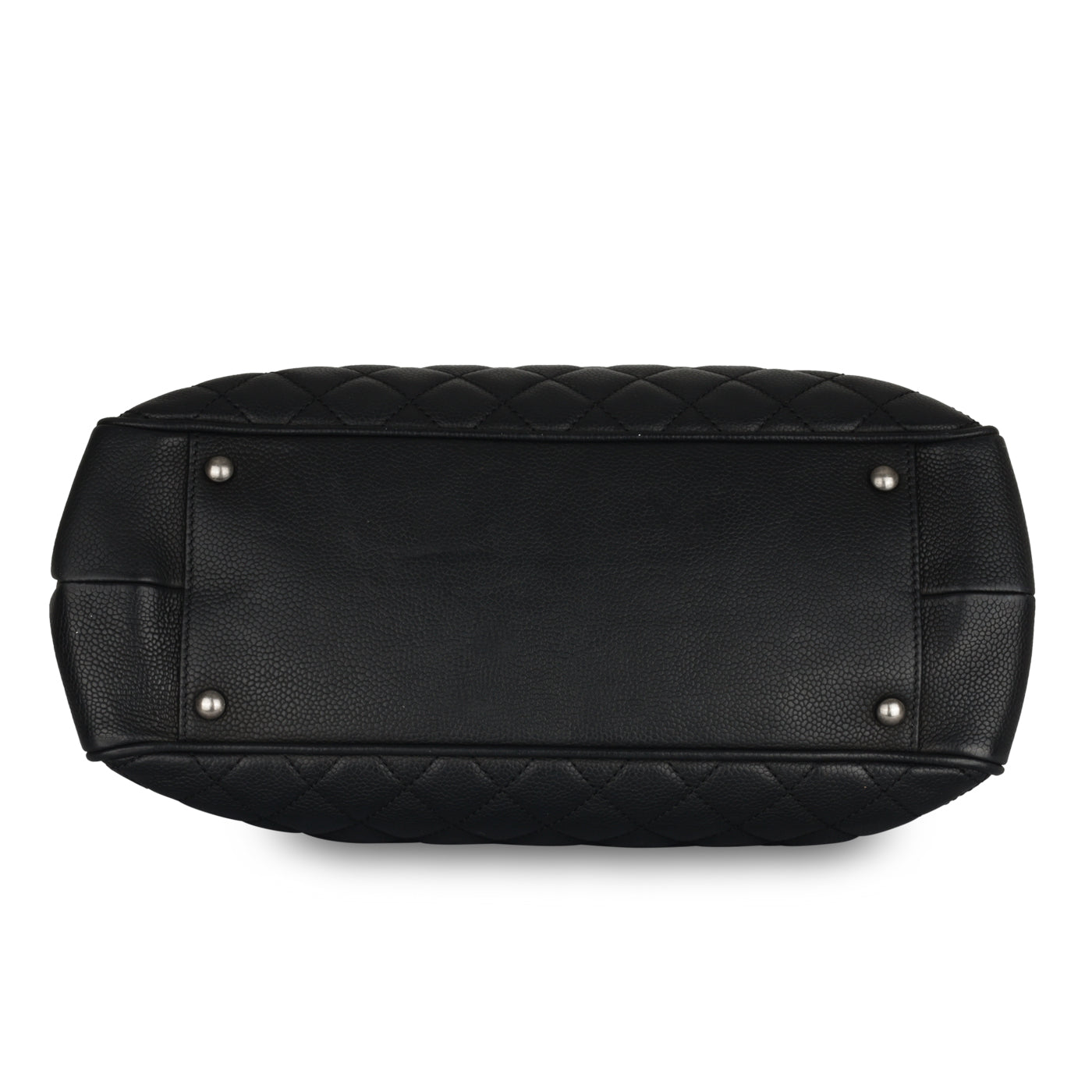 Chanel Quilted Shopper Tote - Black Caviar