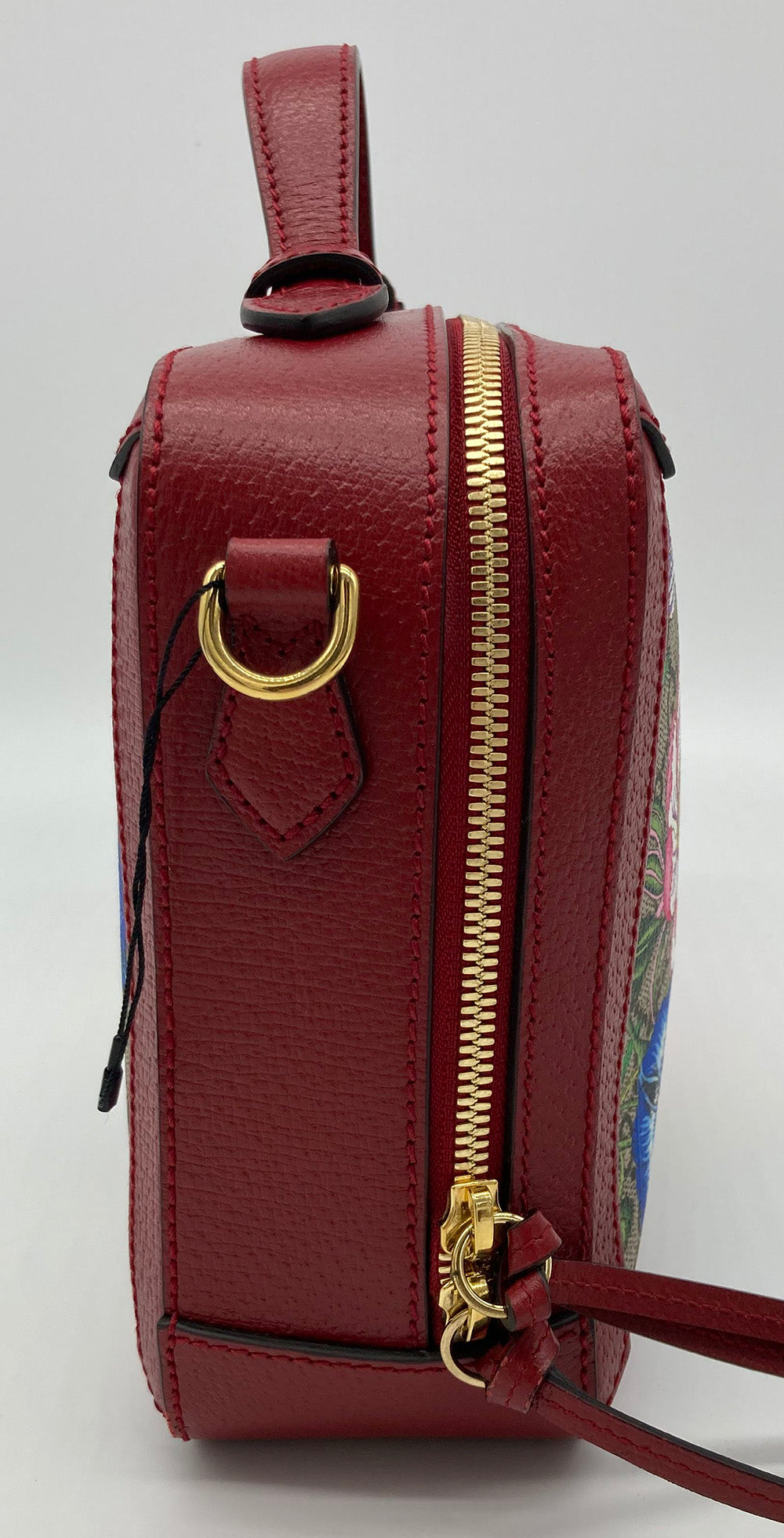 Gucci Ophidia Leather Canvas Crossbody Style 1