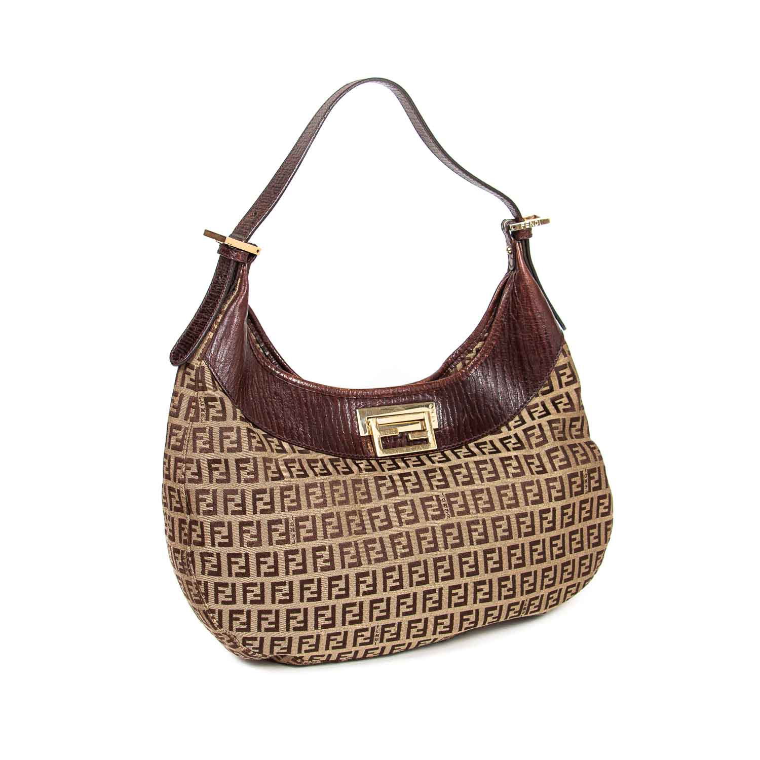 Fendi Zucca Hobo Bag