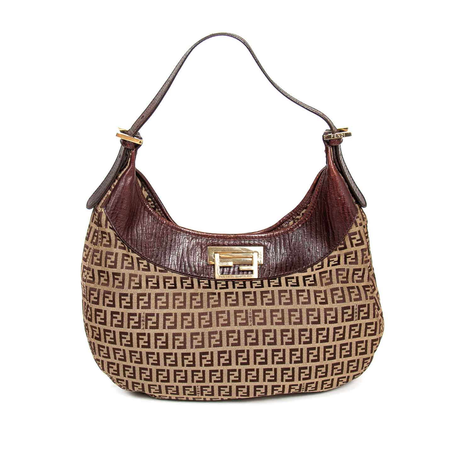 Fendi Zucca Hobo Bag