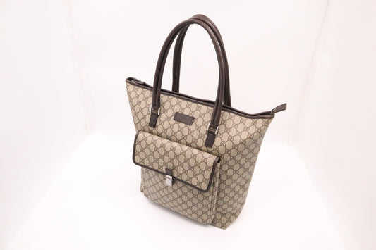 Gucci Tote Bag in GG Supreme Canvas