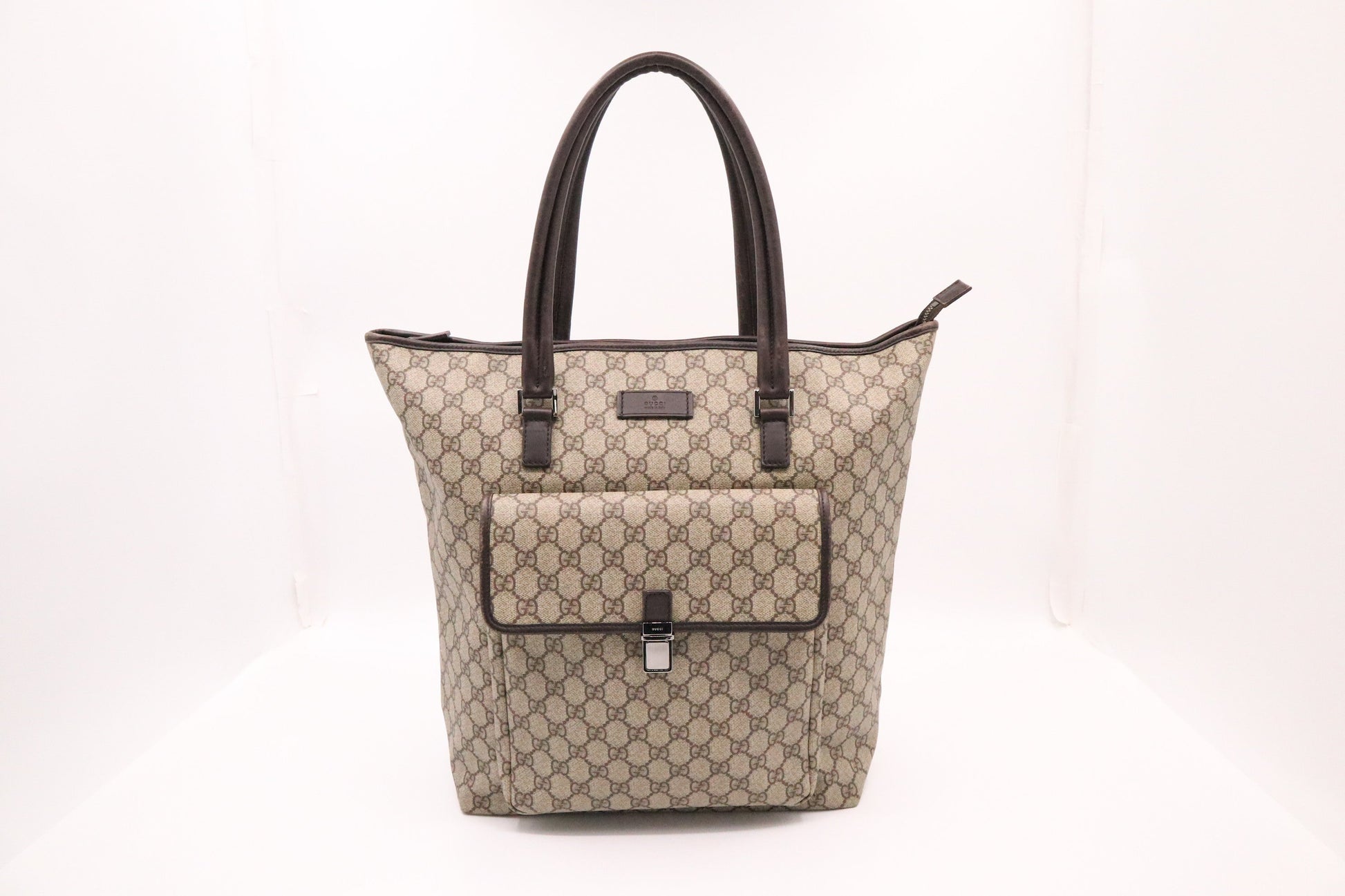Gucci Tote Bag in GG Supreme Canvas
