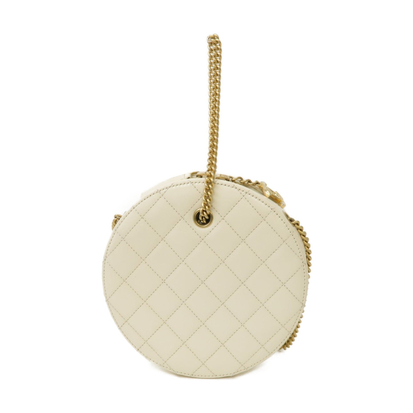 Chanel ÄêÊøÄÊ?õ ÊÉÄëËè±ÊºÁæäÁöÆÁöÆÈù©2 Way Shoulder BagÈáëÊ ø?Á±?Ëâ?