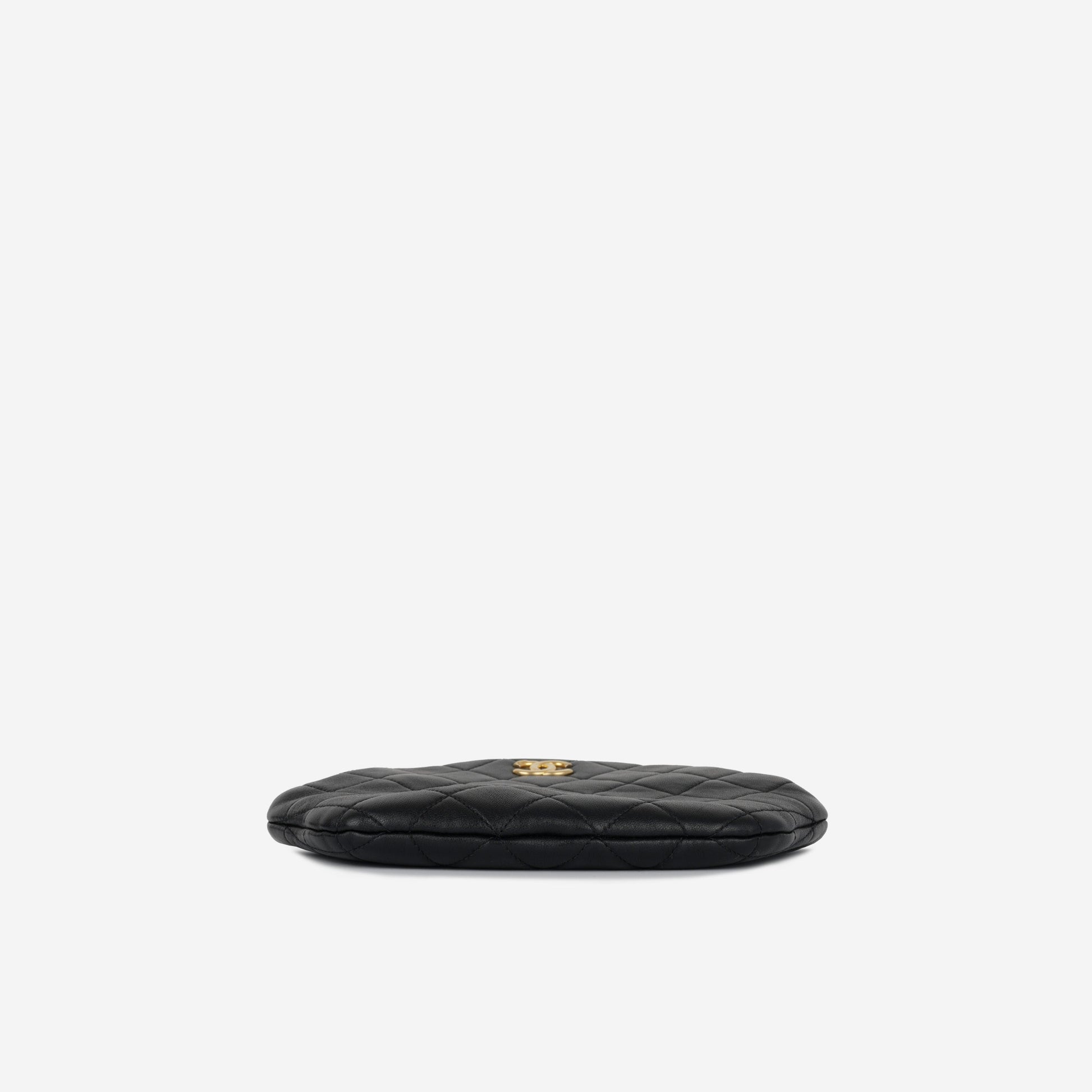 Chanel Pearl Crown Wristlet Clutch