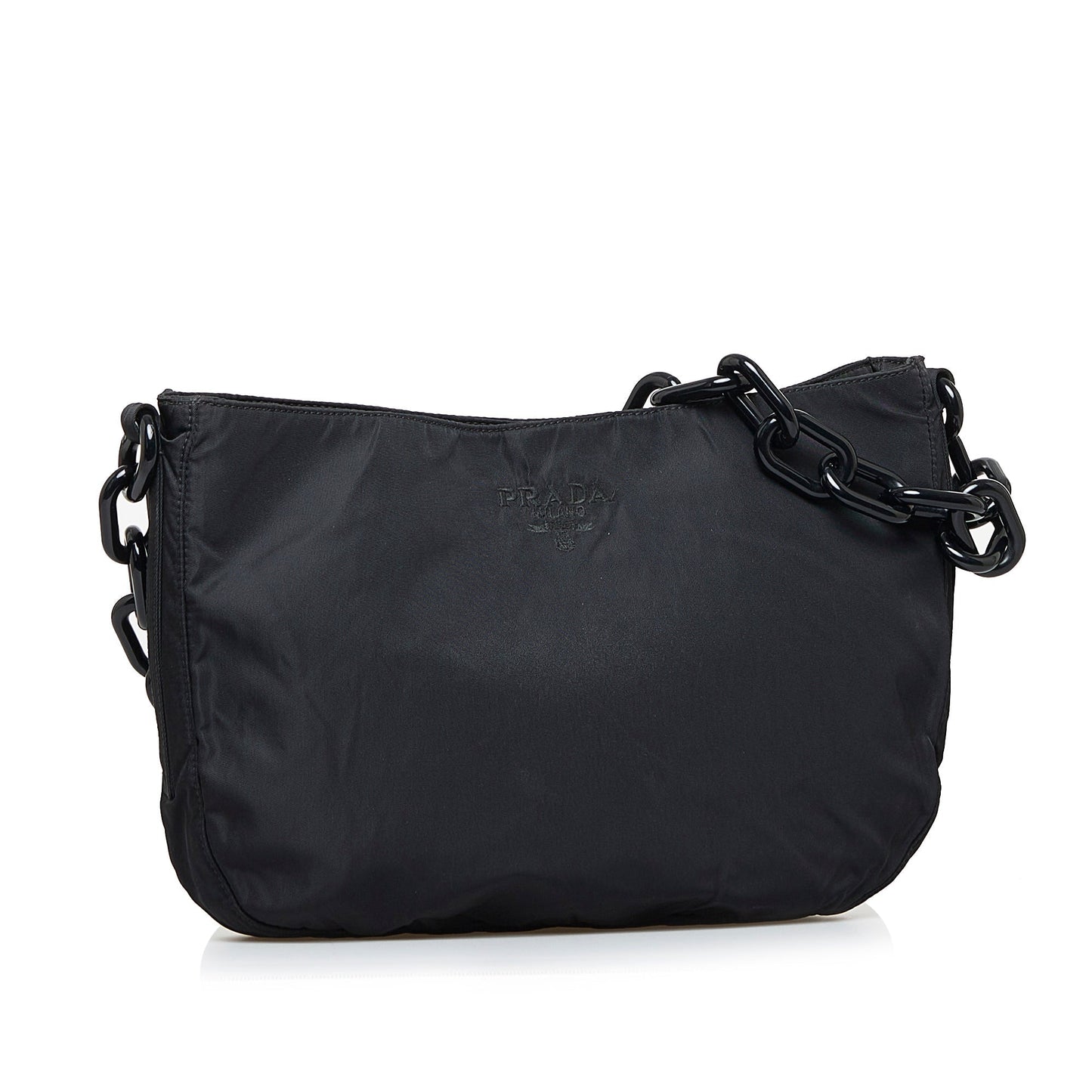 Prada Tessuto Swing Black Nylon Luxury Handbag