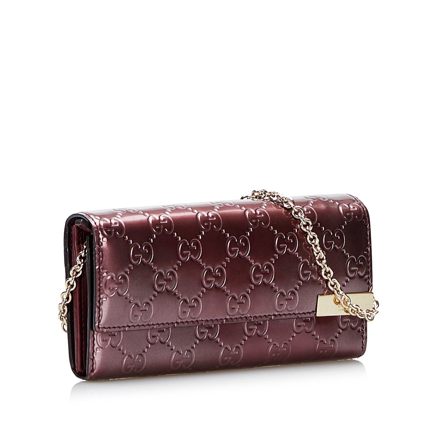 Gucci Chain Leather Crossbody