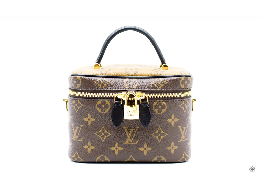 Louis Vuitton M45165 Vanity Monogram Canvas PM Shoulder Bags Ghw
