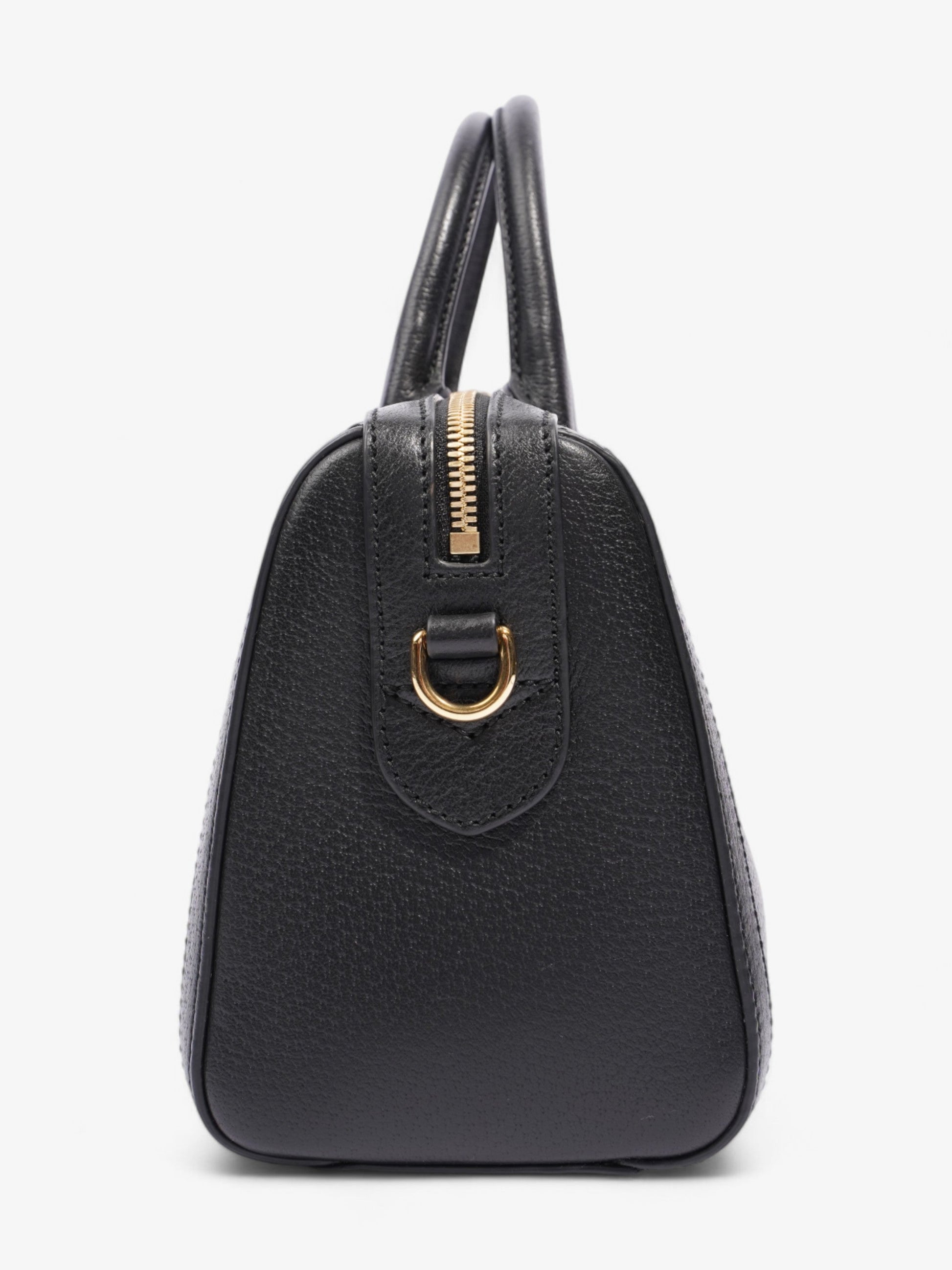 Gucci Ophidia Boston Bag Black / Red / Green Leather Medium