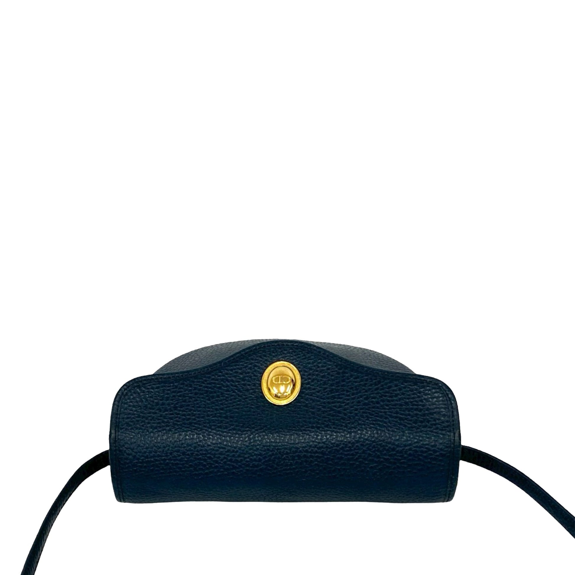 Blue Dior Leather Crossbody