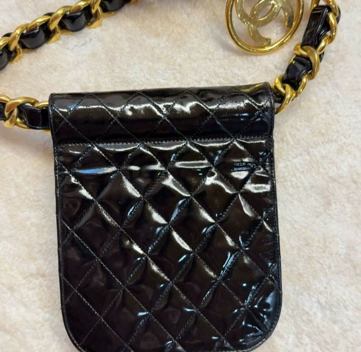 Chanel 1992 Runway Belt Bag  Collector s Rarity
