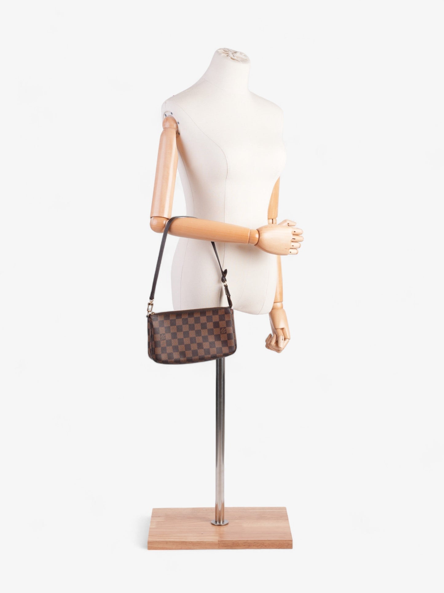 Louis Vuitton Pochette Accessoires Damier Ebene Coated Canvas