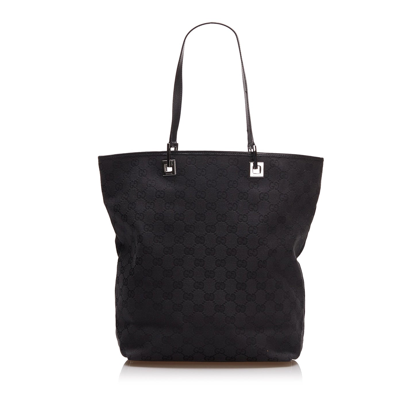 Gucci Leather Canvas Tote Style 46