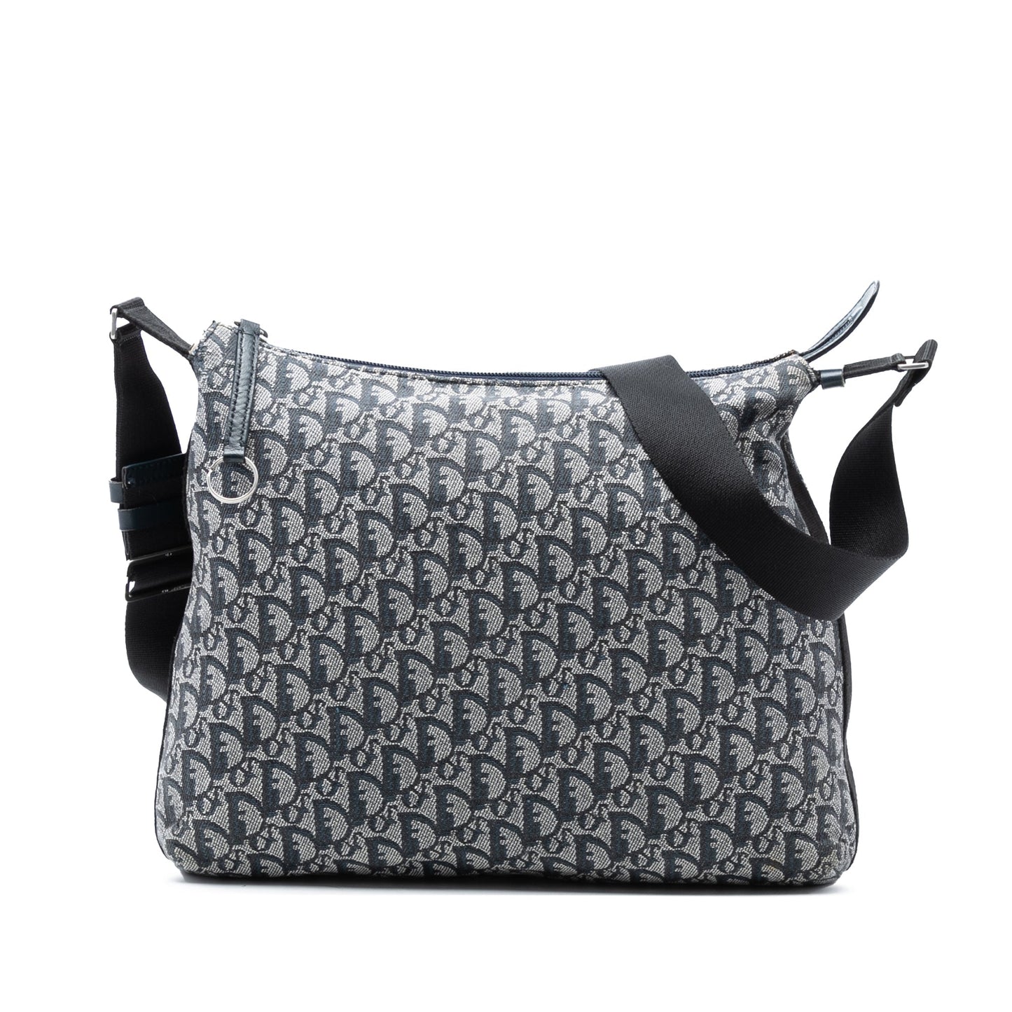 Blue Dior Diorissimo Trotter Canvas Crossbody