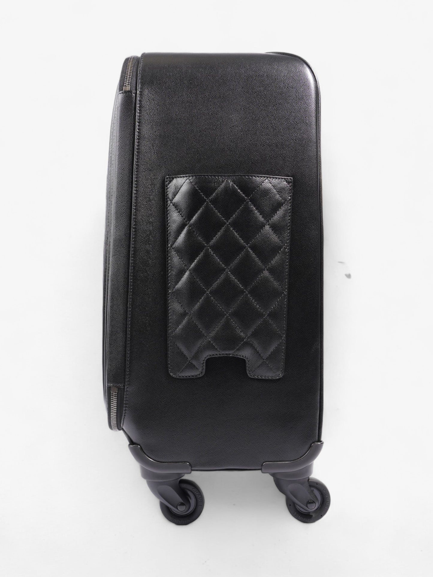 Chanel Caviar Quilted Cabin Bag Black Caviar Leather