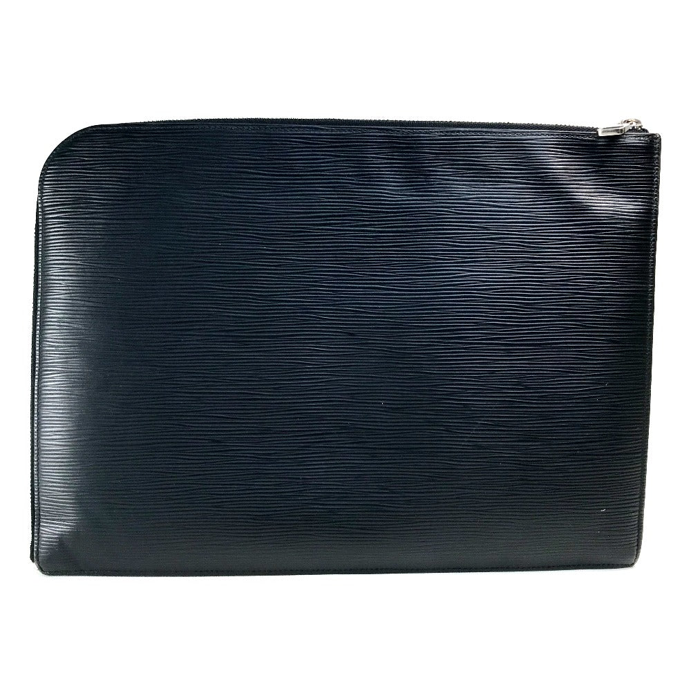 LOUIS VUITTON business bag M64153 Epi Leather black Epi Pochette Jules GM NM mens