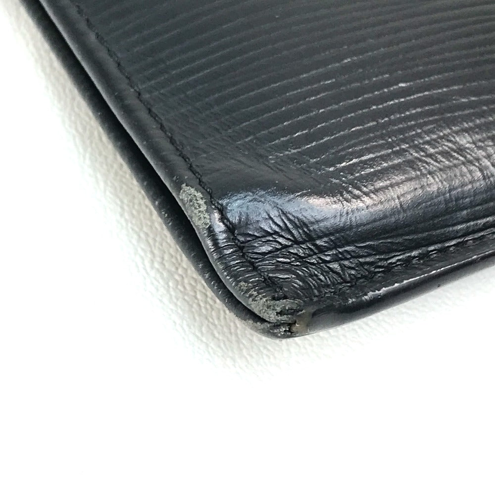 LOUIS VUITTON business bag M64153 Epi Leather black Epi Pochette Jules GM NM mens