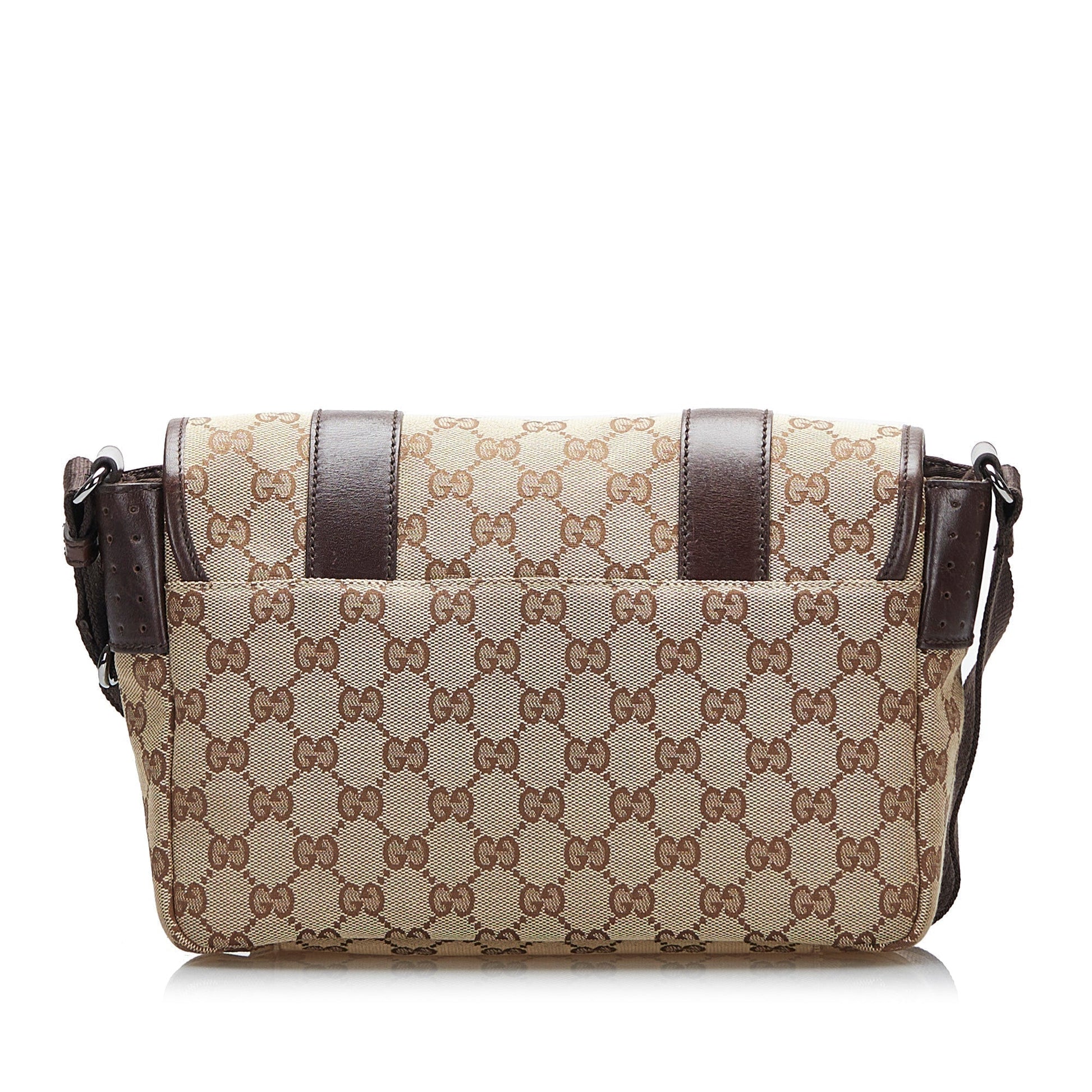 Gucci Leather Canvas Crossbody
