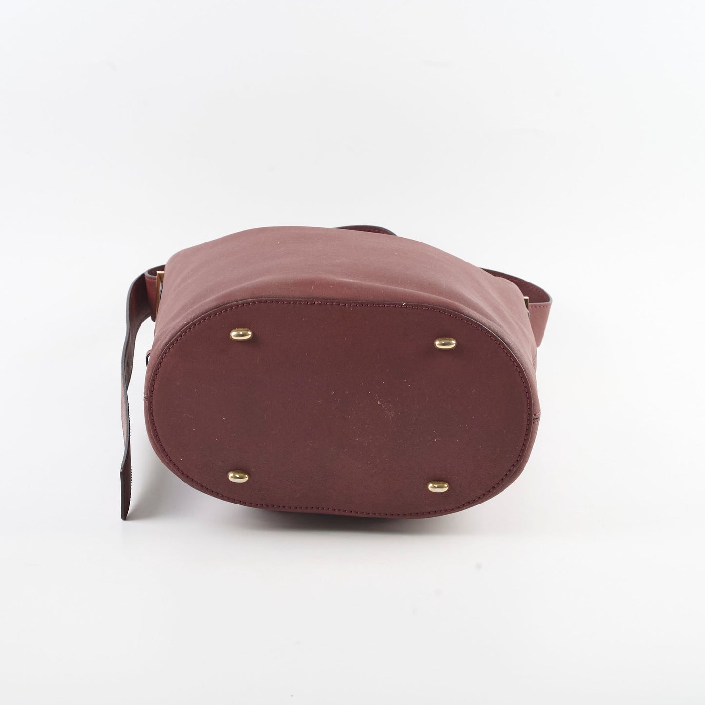 Luxury CELINE Bucket Bag Burgundy